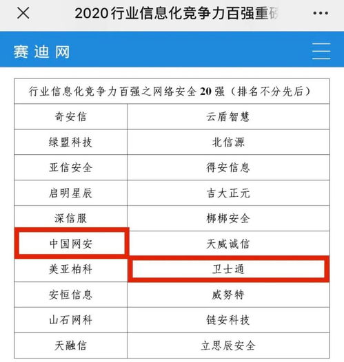 网络技术服务 双驱动成就行业二十强